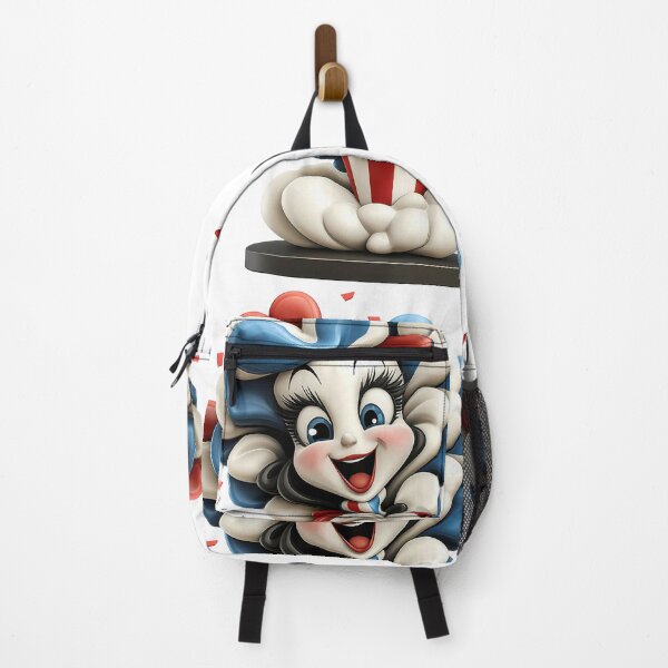Item preview, Popcorn Lady: Retro Fun 3D Pop Art designed and sold by ChenEngEng.