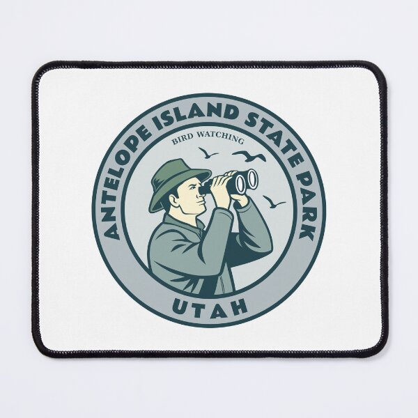 Item preview, Antelope Island State Park Utah Birdwatcher designed and sold by bivenart.