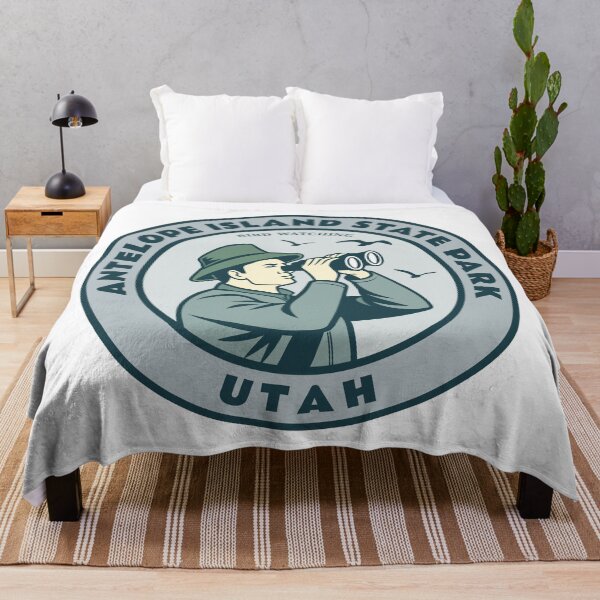 Item preview, Antelope Island State Park Utah Birdwatcher designed and sold by bivenart.