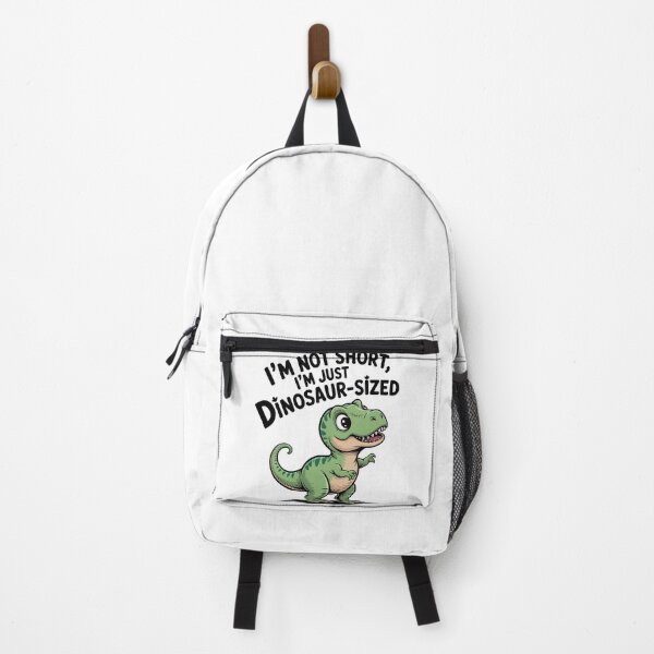 Item preview, Quirky Slogan, im not short im Dinosaur sized designed and sold by graphic-genie.