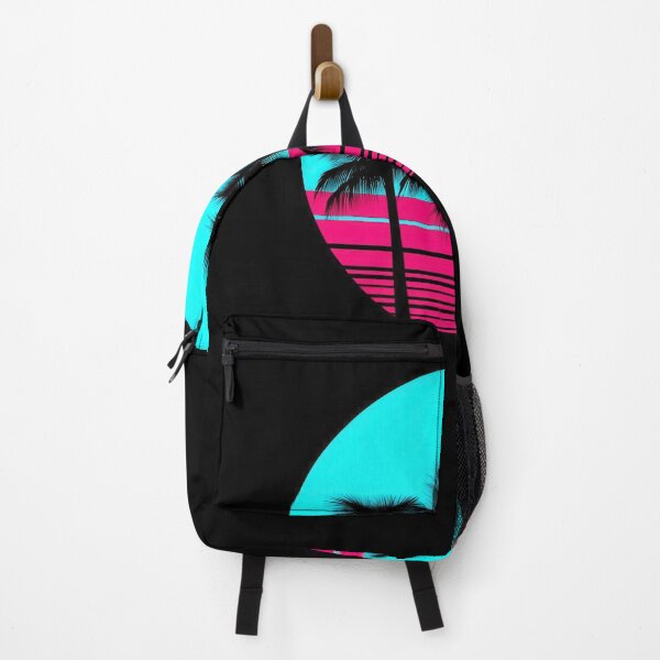 Item preview, Retro Neon Palm Sunset Aesthetic Vaporwave Design designed and sold by Retrocranio.