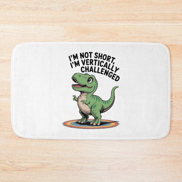 Item preview, Quirky Slogan, im not short im im vertically challenged designed and sold by graphic-genie.