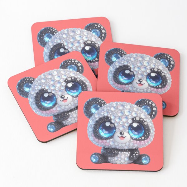 Item preview, Bejeweled Panda 13 designed and sold by PANDALOVEART.