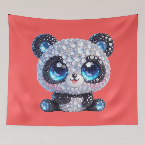 Item preview, Bejeweled Panda 13 designed and sold by PANDALOVEART.