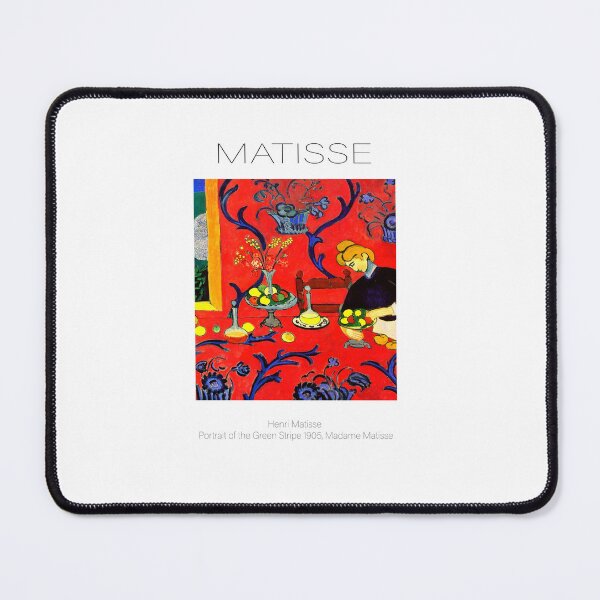 Item preview, henri matisse Portrait of the Green Stripe 1905, Madame Matisse exhibition poster designed and sold by paulrommer.