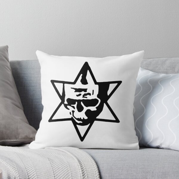 Item preview, Skull in a star designed and sold by tesh4skulls.