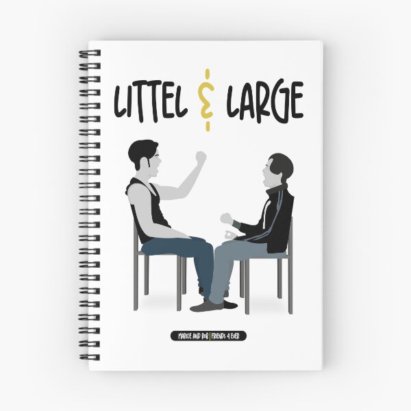 Item preview, Littel and Large | Robbie Williams and Mark Owen designed and sold by gr8etdane.