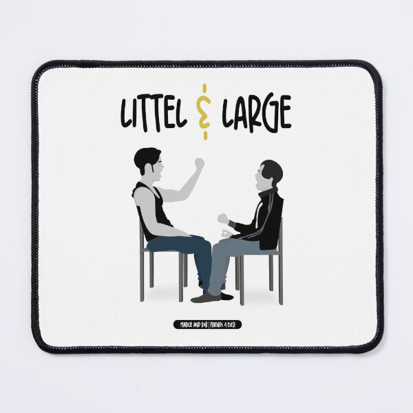Item preview, Littel and Large | Robbie Williams and Mark Owen designed and sold by gr8etdane.