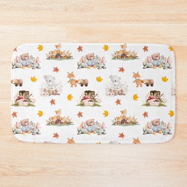 Item preview, Pattern of cute woodland animals  designed and sold by mug&more station.