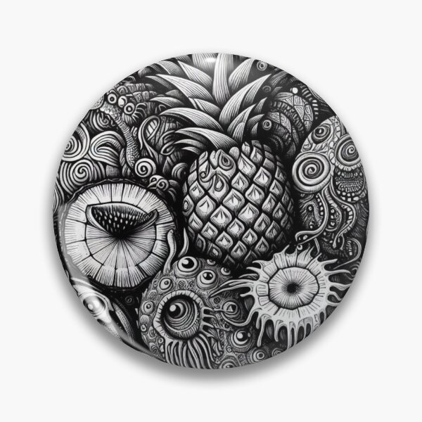 Item preview, Fruitarian Nightmare – Sticker of Inked Madness Aestetic, Trendy,Reloaded, Viral Drop 2025 designed and sold by Imaginarium of Chaos falcon88 .