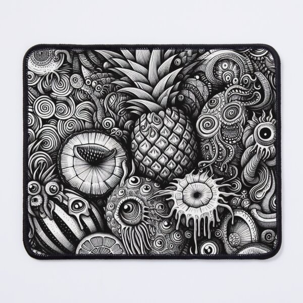 Item preview, Fruitarian Nightmare – Sticker of Inked Madness Aestetic, Trendy,Reloaded, Viral Drop 2025 designed and sold by Imaginarium of Chaos falcon88 .