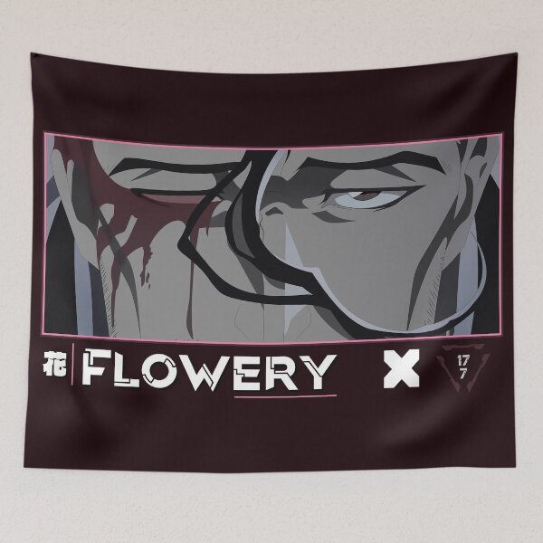 Item preview, Flowery Anime Eyes Japanese Cozy Anime Style designed and sold by Otakurypto.