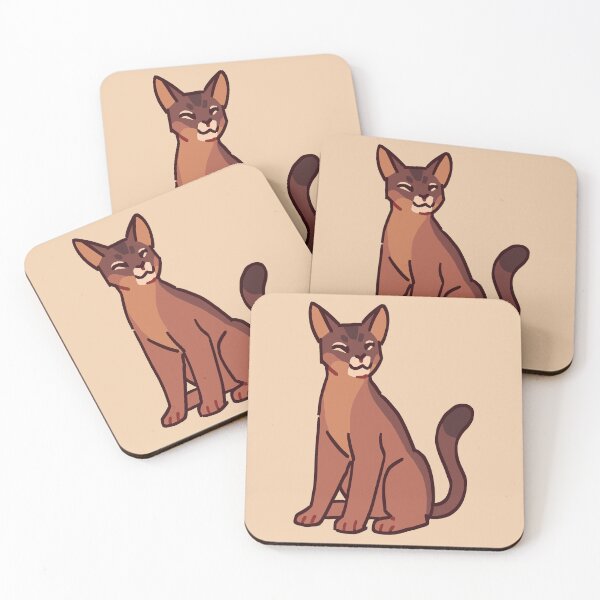 Item preview, Ruddy Abyssinian Cat designed and sold by ZorriSparkles.