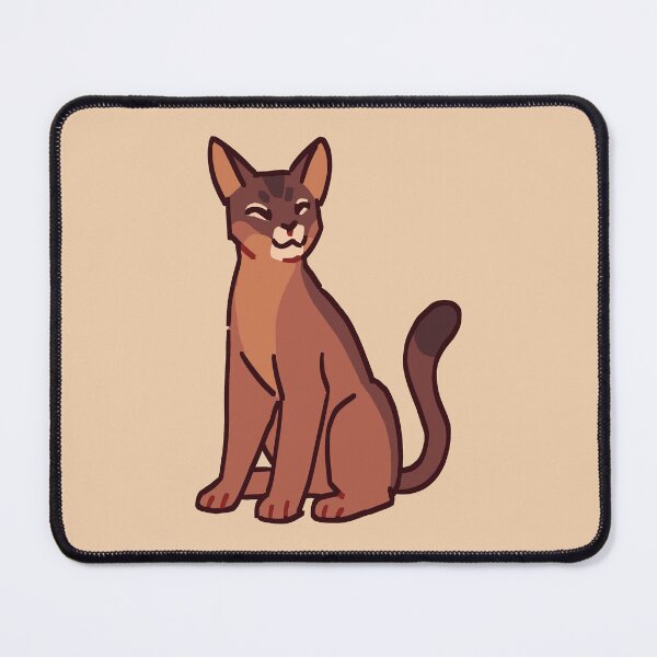 Item preview, Ruddy Abyssinian Cat designed and sold by ZorriSparkles.