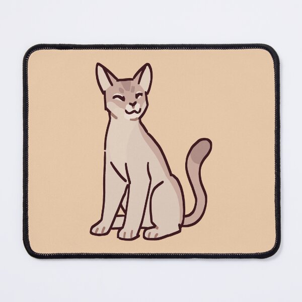 Item preview, Fawn Abyssinian Cat designed and sold by ZorriSparkles.