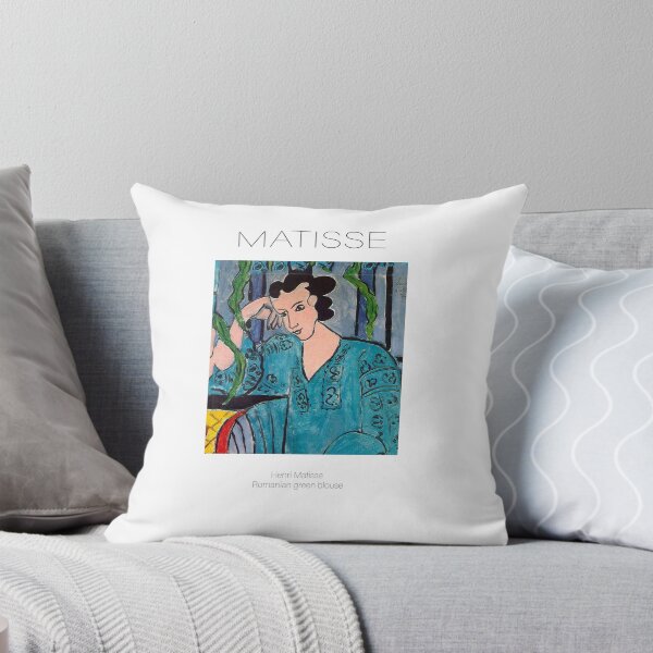 Item preview, Henri Matisse Romanian green blouse exhibition poster designed and sold by paulrommer.