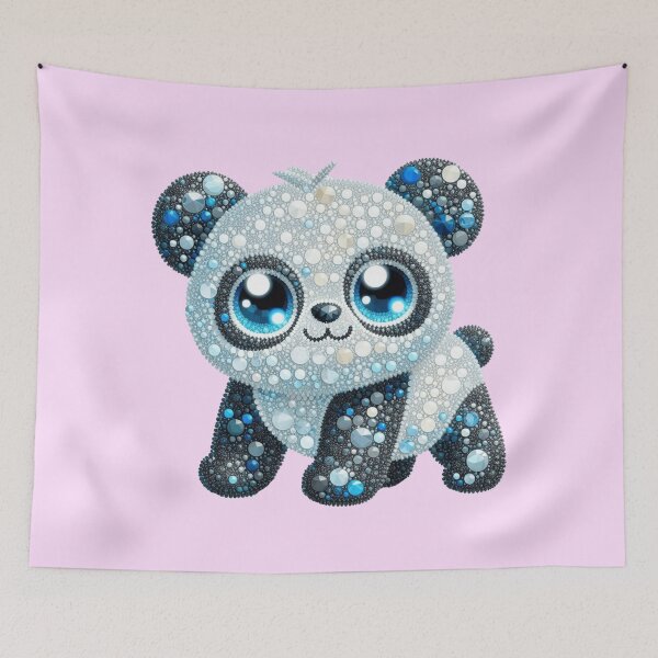 Item preview, Bejeweled Panda 14 designed and sold by PANDALOVEART.