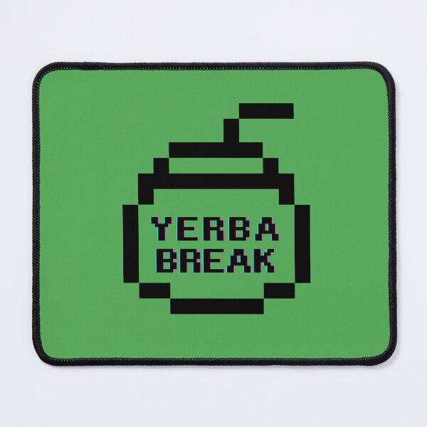 Item preview, Yerba Break – Retro Pixel Art Design for Gamers & Yerba Fans designed and sold by MarioWorksHQ.