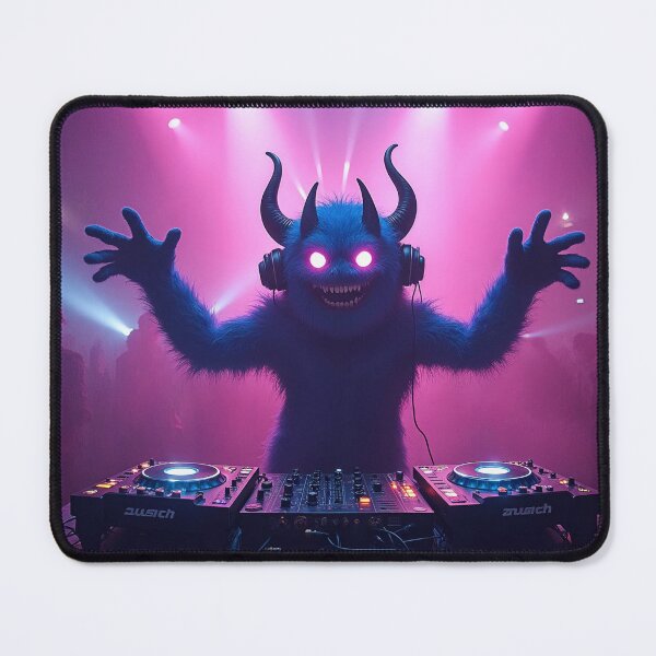 Item preview, Monster DJ Party | Scary Rave Night designed and sold by NovaProArt.