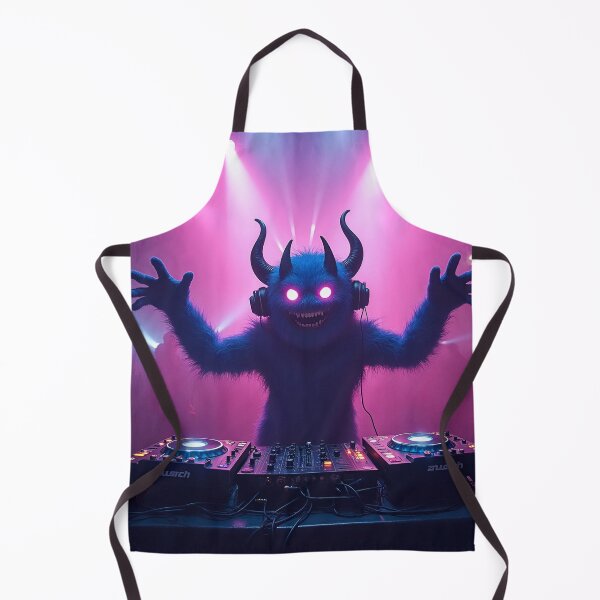 Item preview, Monster DJ Party | Scary Rave Night designed and sold by NovaProArt.