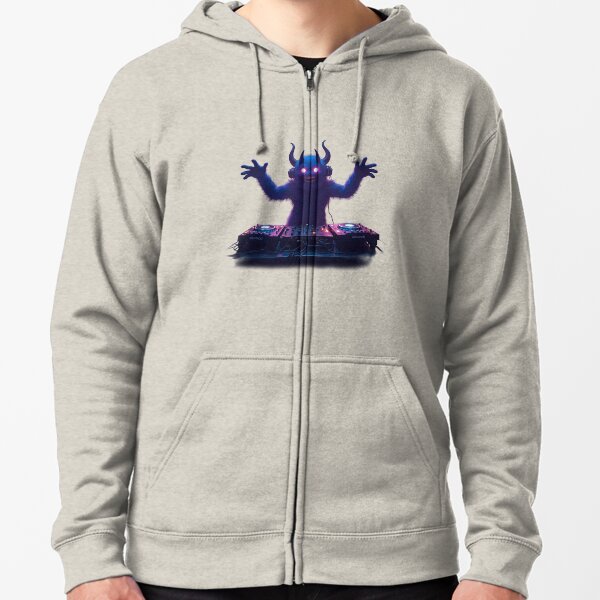 Item preview, Monster DJ Party | Scary Rave Night designed and sold by NovaProArt.