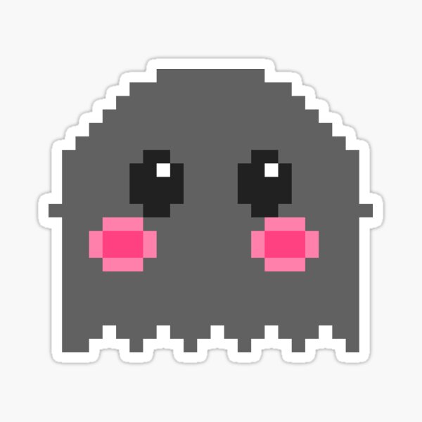 dark ghost Sticker