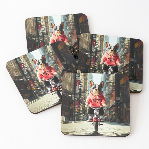 Item preview, [ME] French Bulldog Moto Rider (NYC) designed and sold by S9View.