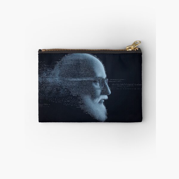 Item preview, Digital Wisdom Portrait of Bearded Man in Code and Data designed and sold by Retrocranio.