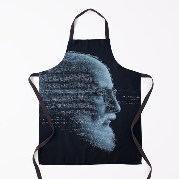 Item preview, Digital Wisdom Portrait of Bearded Man in Code and Data designed and sold by Retrocranio.