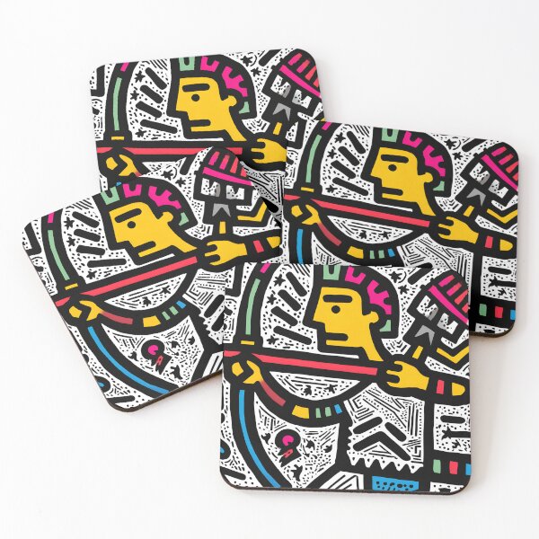Item preview, doodle keith haring style of a archer designed and sold by wonderisland.