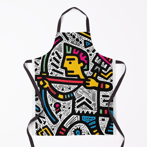 Item preview, doodle keith haring style of a archer designed and sold by wonderisland.