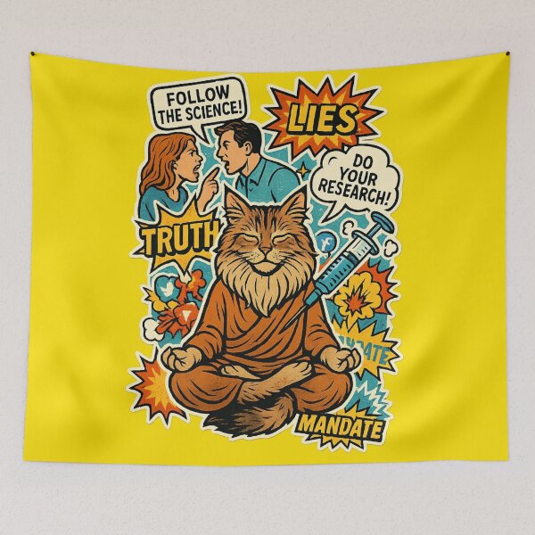 Item preview, “Truth, Lies, and Inner Peace” designed and sold by Kubiru.
