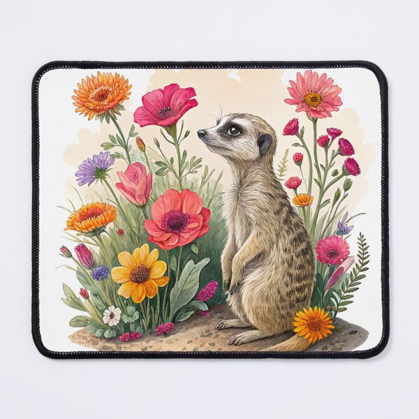 Item preview, Milo the Meadow Meerkat designed and sold by SibMa.