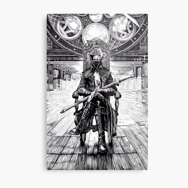 Lady Maria Metal Print