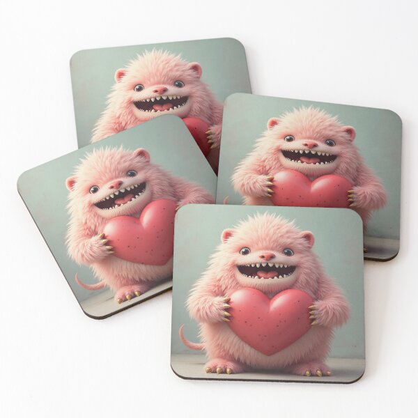 Item preview, Monster with Heart | Valentine Day Love designed and sold by NovaProArt.