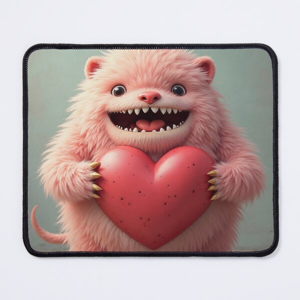 Item preview, Monster with Heart | Valentine Day Love designed and sold by NovaProArt.
