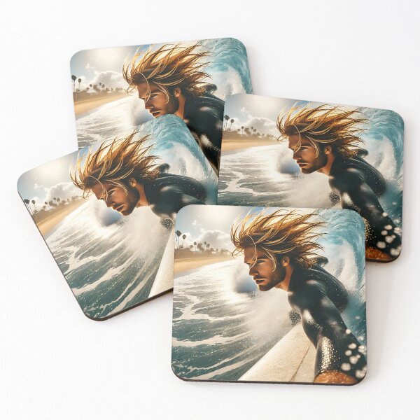 Item preview, Surfer glides through a huge wave designed and sold by _RudeMango.
