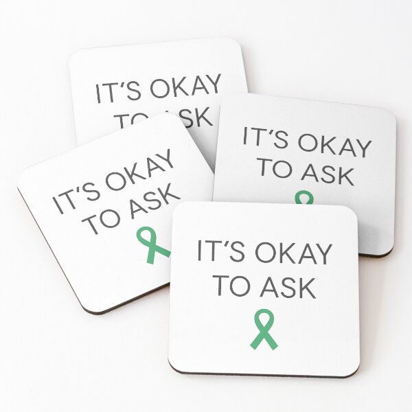 Item preview, It's Okay to Ask: Mental Health Awareness T SHIRT designed and sold by STTrillionTEES.