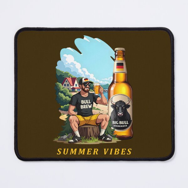 Item preview, Summer Vibes Big Bull - Germany Sommer Bier designed and sold by Museum Of Non-Existing Art.