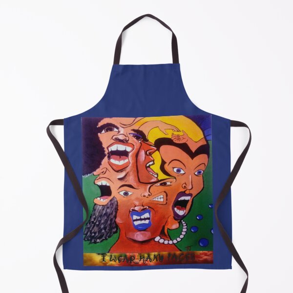 Item preview, Colorful dissociative faces combined in one face designed and sold by TobachsArt.