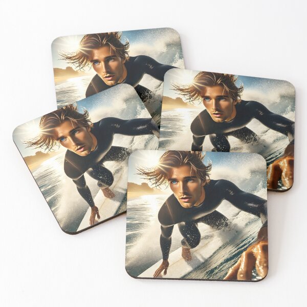 Item preview, Surfer glides through a huge wave designed and sold by _RudeMango.