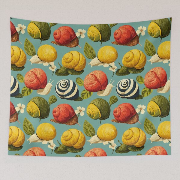 Item preview, Colorful Snail Shell Pattern designed and sold by junkydotcom.