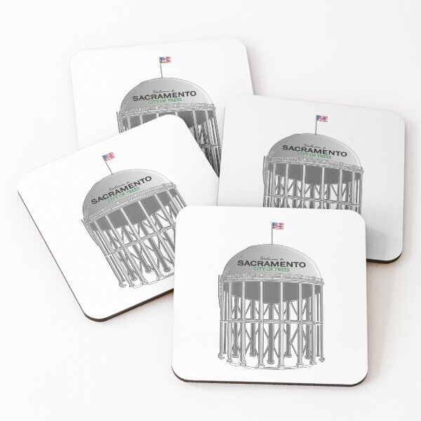 Item preview, Sacramento City of Trees Tower Picaflor Clothing designed and sold by picaflorstore.