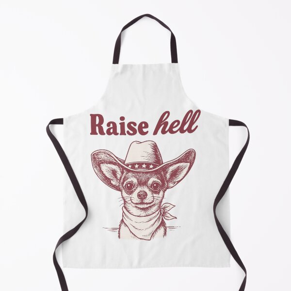 Item preview, Raise Hell Chihuahua Western Attitude Dog designed and sold by Alex Songs.