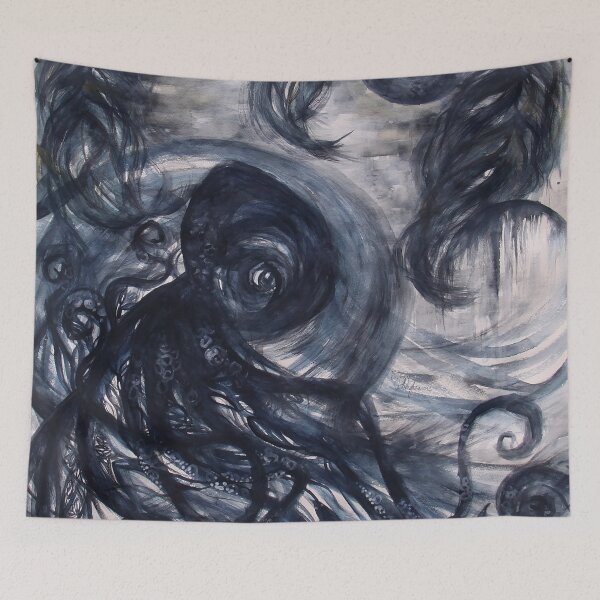 Item preview, Optimistic Octopus designed and sold by Bryony Dingle-Moss Art.