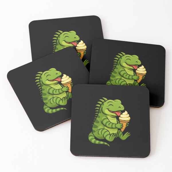 Item preview, Iguana Ice Cream Zoo Animal Lover Kawaii Boys Girls Kids designed and sold by rafaeltto.