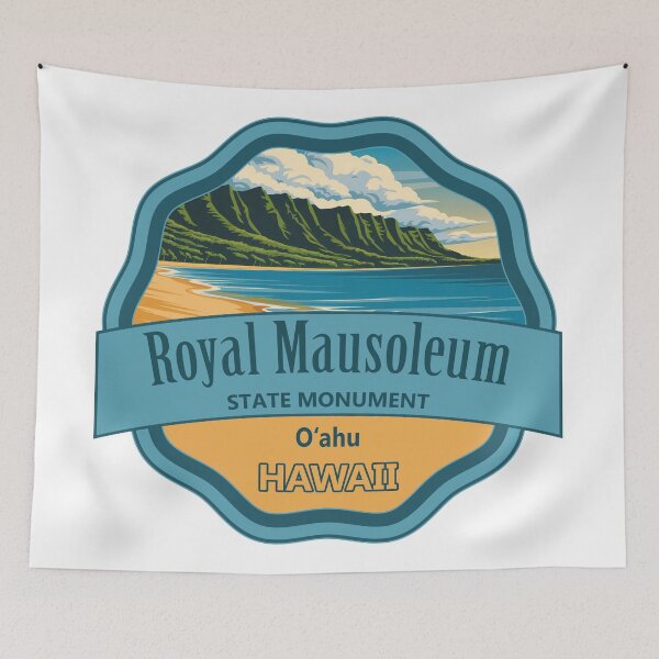 Item preview, Royal Mausoleum State Monument, Oʻahu Island, Hawaii designed and sold by Wanderful-roads.