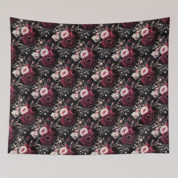 Item preview,  Victorian Gothic Dramatic Glamour Summer Romanticism Floral designed and sold by Tamas Das.