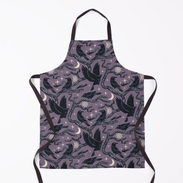 Item preview, Raven Roost - Grey Purple designed and sold by appleyards.