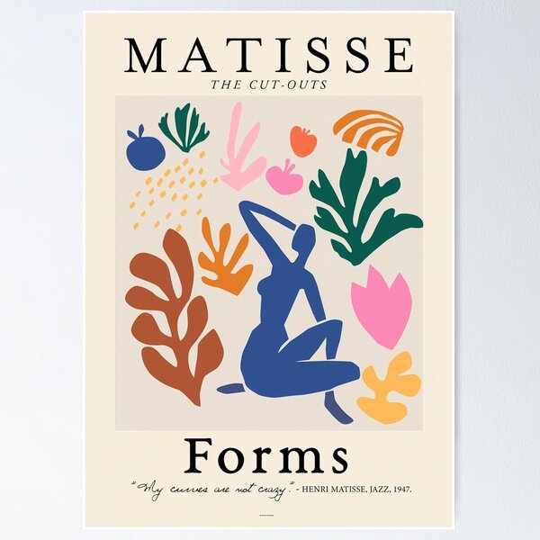 Item preview, Henri Matisse exhibition poster designed and sold by paulrommer.